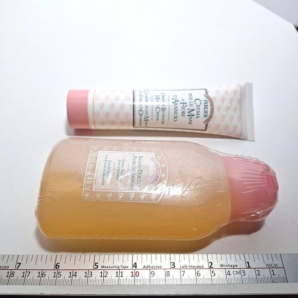 Perlier Orange Blossom Bath & Shower Gel 8.4 oz & Hand Cream 3.4 oz Sealed - Picture 10 of 10